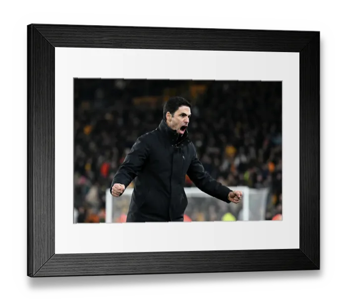 Framed Print : Wolverhampton Wanderers FC v Arsenal FC - Premier League