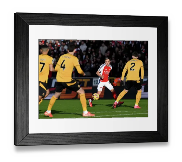 Framed Print : Wolverhampton Wanderers FC v Arsenal FC - Premier League Framed Print : Wolverhampton Wanderers FC v Arsenal FC - Premier League