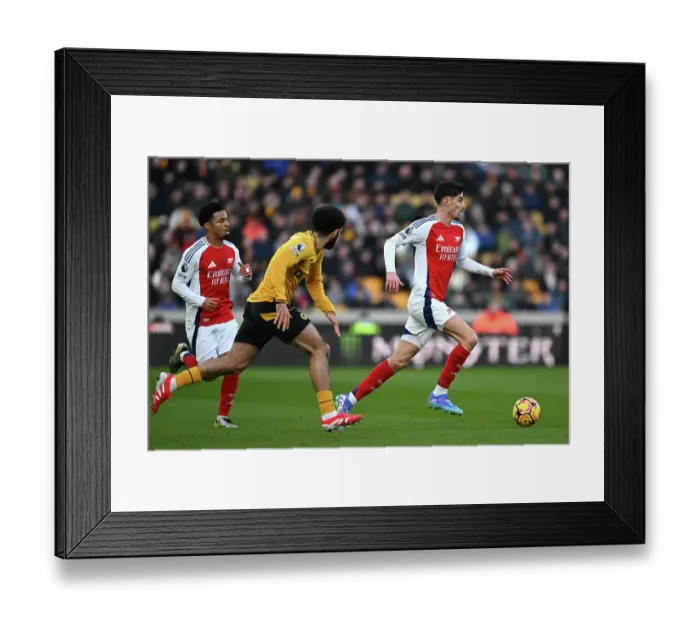 Framed Print : Wolverhampton Wanderers FC v Arsenal FC - Premier League Framed Print : Wolverhampton Wanderers FC v Arsenal FC - Premier League