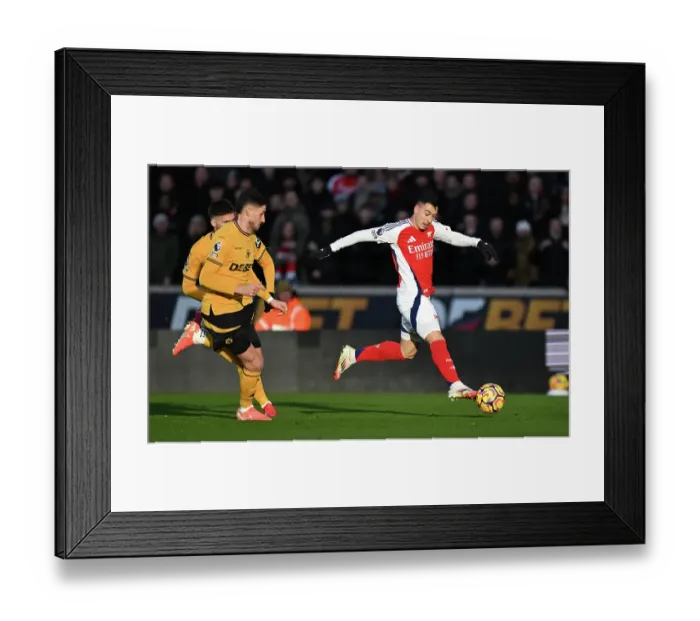 Framed Print : Wolverhampton Wanderers FC v Arsenal FC - Premier League Framed Print : Wolverhampton Wanderers FC v Arsenal FC - Premier League