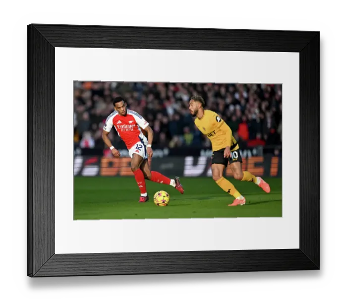 Framed Print : Wolverhampton Wanderers FC v Arsenal FC - Premier League Framed Print : Wolverhampton Wanderers FC v Arsenal FC - Premier League