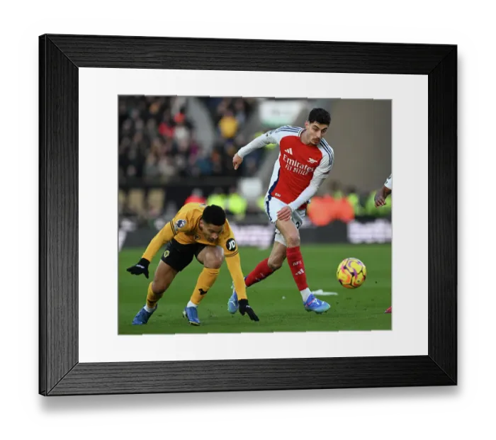 Framed Print : Wolverhampton Wanderers FC v Arsenal FC - Premier League