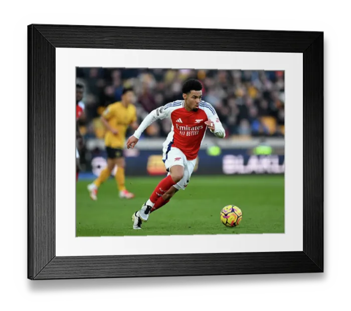 Framed Print : Wolverhampton Wanderers FC v Arsenal FC - Premier League