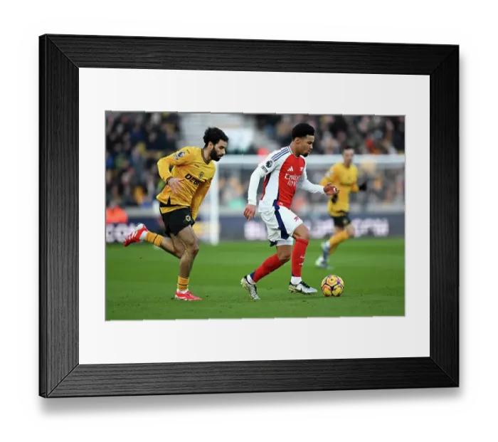 Framed Print : Wolverhampton Wanderers FC v Arsenal FC - Premier League Framed Print : Wolverhampton Wanderers FC v Arsenal FC - Premier League