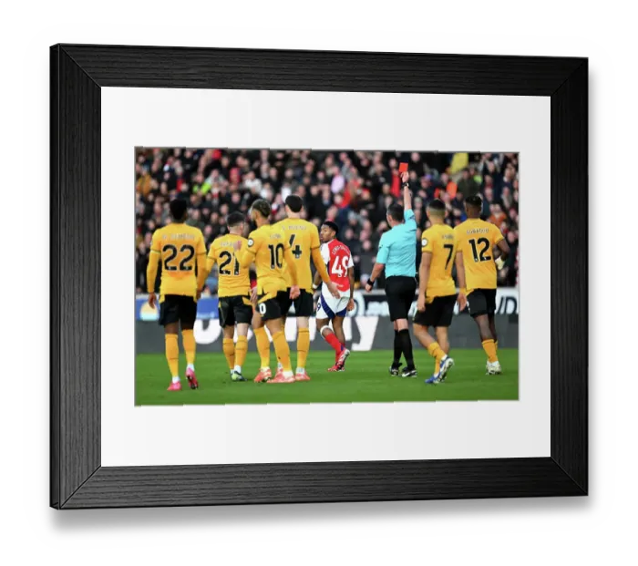 Framed Print : Wolverhampton Wanderers FC v Arsenal FC - Premier League Framed Print : Wolverhampton Wanderers FC v Arsenal FC - Premier League