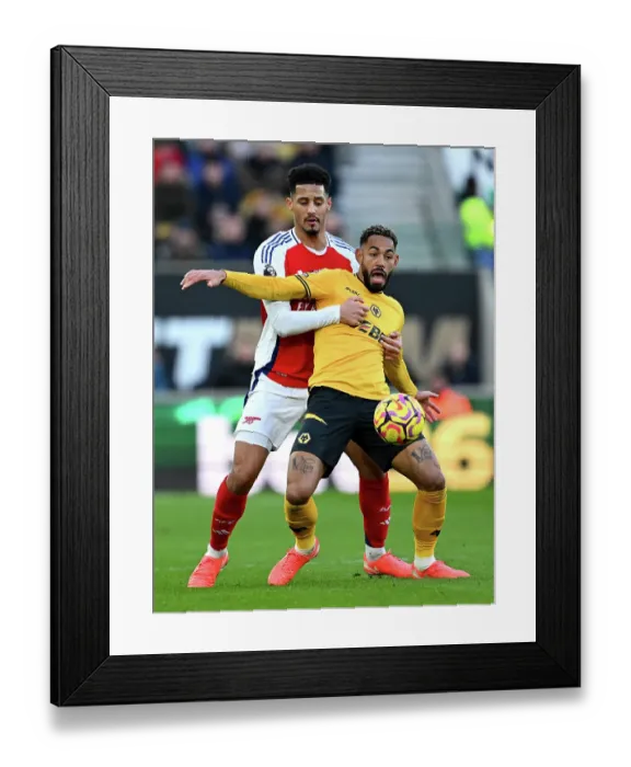 Framed Print : Wolverhampton Wanderers FC v Arsenal FC - Premier League