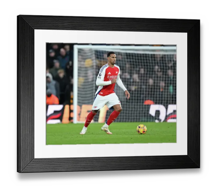 Framed Print : Wolverhampton Wanderers FC v Arsenal FC - Premier League