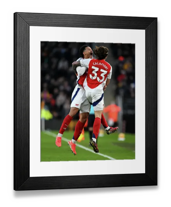 Framed Print : Wolverhampton Wanderers FC v Arsenal FC - Premier League