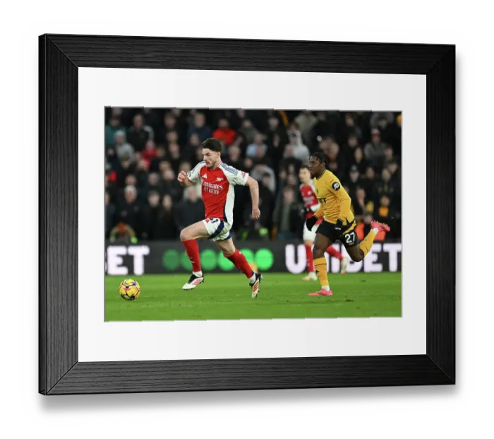 Framed Print : Wolverhampton Wanderers FC v Arsenal FC - Premier League Framed Print : Wolverhampton Wanderers FC v Arsenal FC - Premier League