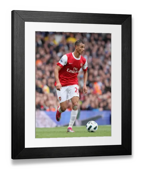 Framed Print : Marouane Chamakh Scores the Winning Goal: Arsenal 2-1 Birmingham City (2010-11) Framed Print : Marouane Chamakh Scores the Winning Goal: Arsenal 2-1 Birmingham City (2010-11)