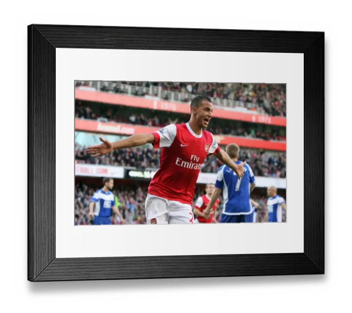 Framed Print : Marouane Chamakh's Double: Arsenal's 2-1 Victory Over Birmingham City in the Barclays Premier League Framed Print : Marouane Chamakh's Double: Arsenal's 2-1 Victory Over Birmingham City in the Barclays Premier League