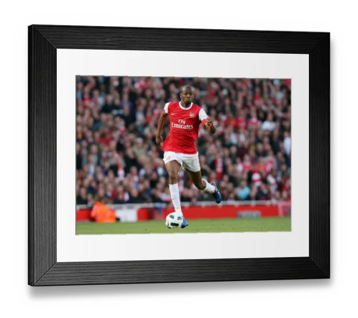 Framed Print : Abou Diaby's Game-Winning Goal: Arsenal's Victory Over Birmingham City, October 16, 2010