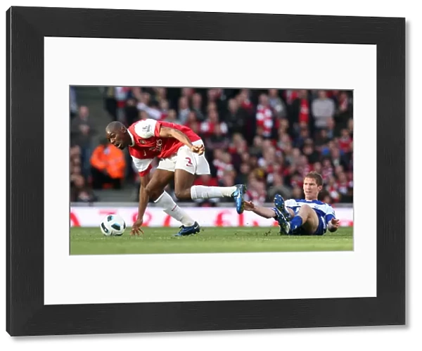 Abou Diaby (Arsenal) Alex Hleb (Birmingham). Arsenal 2: 1 Birmingham City