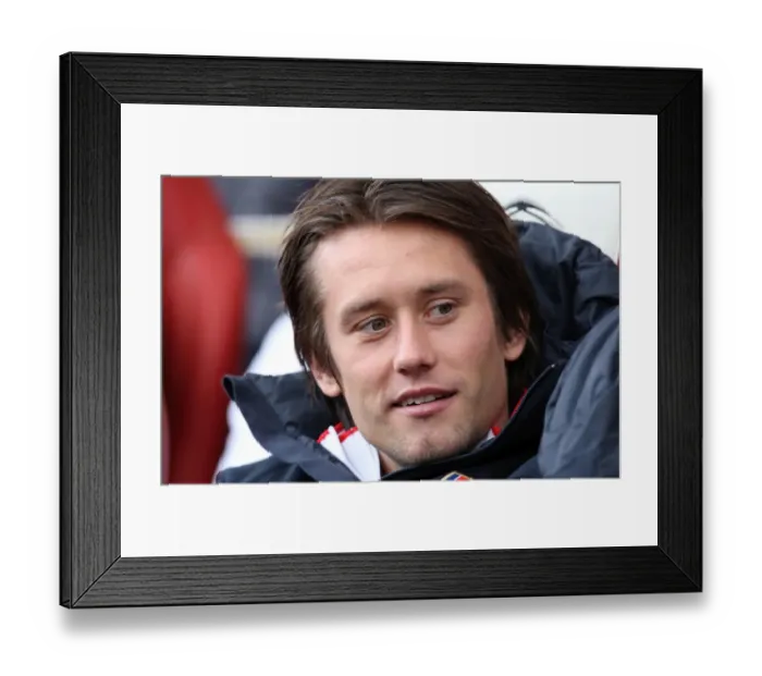 Framed Print : Tomas Rosicky (Arsenal). Arsenal 2: 1 Birmingham City. Barclays Premier League