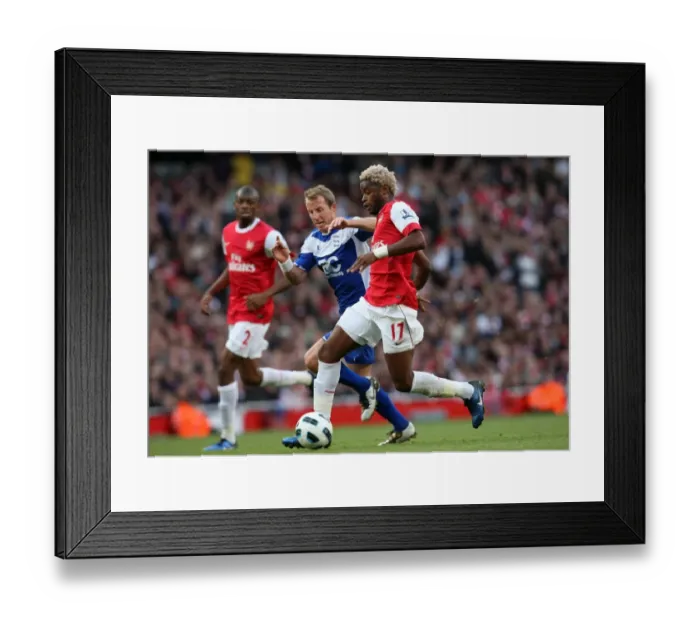 Framed Print : Alex Song vs. Lee Bowyer: Arsenal's Victory Over Birmingham City (2:1), Barclays Premier League, Emirates Stadium, 16 / 10 / 10 Framed Print : Alex Song vs. Lee Bowyer: Arsenal's Victory Over Birmingham City (2:1), Barclays Premier League, Emirates Stadium, 16 / 10 / 10