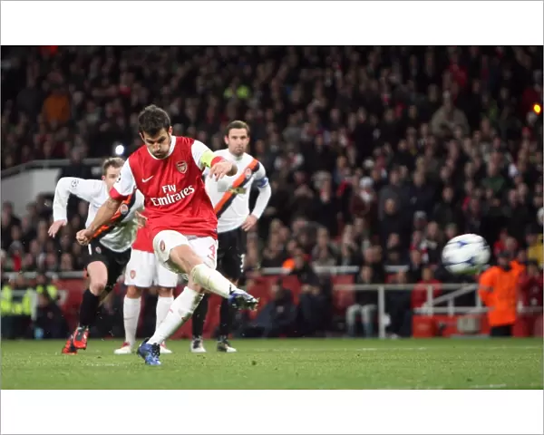 Cesc Fabregas scores Arsenals 3rd goal from the penalty spot. Arsenal 5