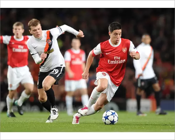 Sami Nasri (Arsenal) Olexiy Gai (Shakhtar). Arsenal 5: 1 Shakhtar Donetsk