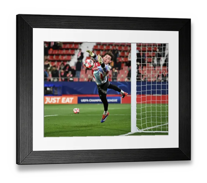 Framed Print : Girona FC v Arsenal FC - UEFA Champions League 2024 / 25 League Phase MD8