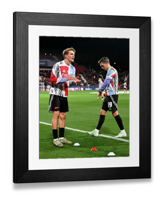 Framed Print : Girona FC v Arsenal FC - UEFA Champions League 2024 / 25 League Phase MD8 Framed Print : Girona FC v Arsenal FC - UEFA Champions League 2024 / 25 League Phase MD8