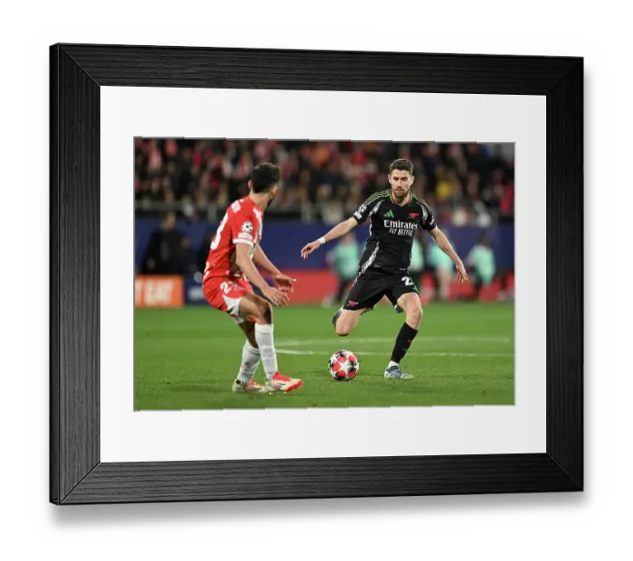 Framed Print : Girona FC v Arsenal FC - UEFA Champions League 2024 / 25 League Phase MD8 Framed Print : Girona FC v Arsenal FC - UEFA Champions League 2024 / 25 League Phase MD8