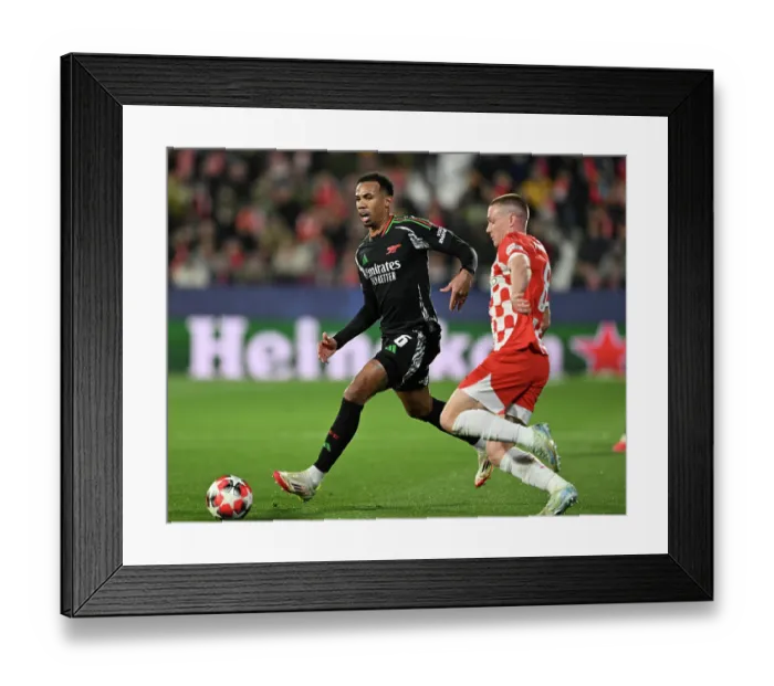 Framed Print : Girona FC v Arsenal FC - UEFA Champions League 2024 / 25 League Phase MD8 Framed Print : Girona FC v Arsenal FC - UEFA Champions League 2024 / 25 League Phase MD8