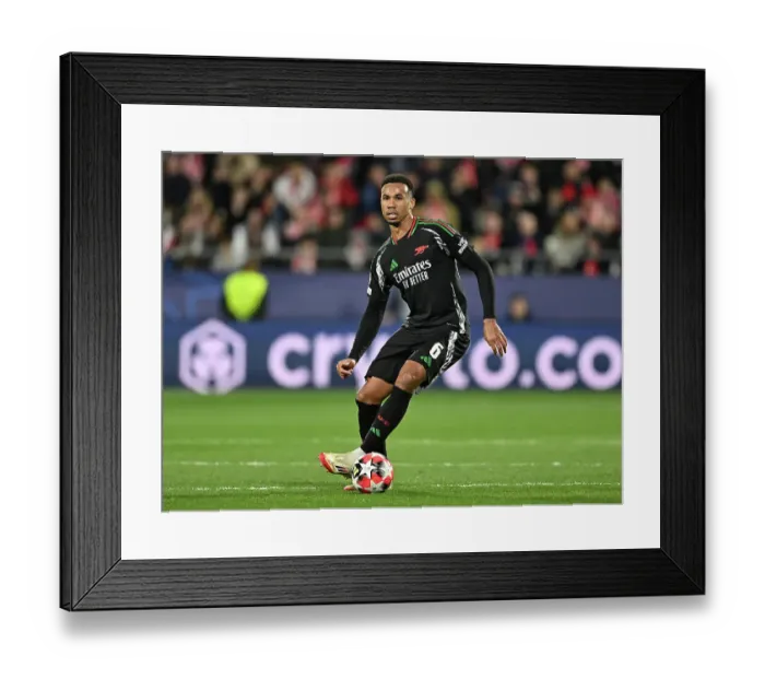 Framed Print : Girona FC v Arsenal FC - UEFA Champions League 2024 / 25 League Phase MD8 Framed Print : Girona FC v Arsenal FC - UEFA Champions League 2024 / 25 League Phase MD8