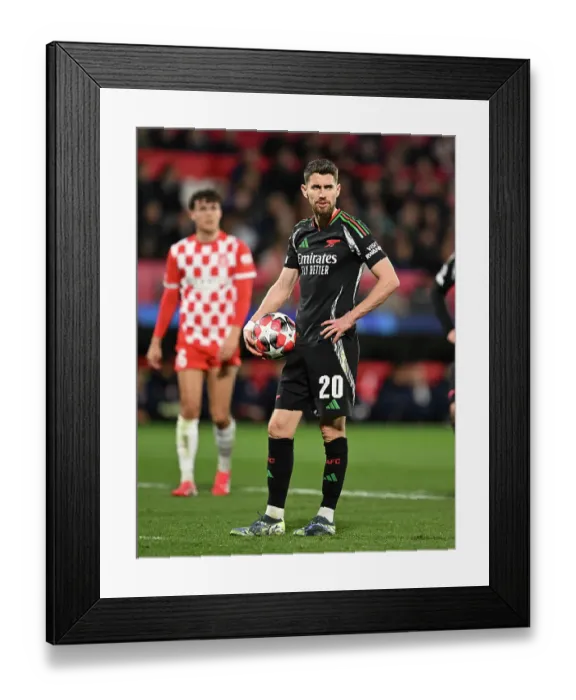 Framed Print : Girona FC v Arsenal FC - UEFA Champions League 2024 / 25 League Phase MD8