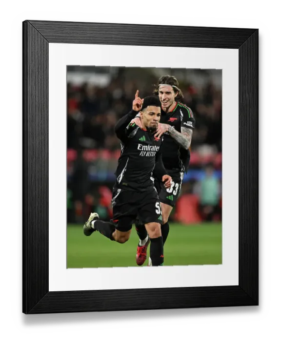 Framed Print : Girona FC v Arsenal FC - UEFA Champions League 2024 / 25 League Phase MD8