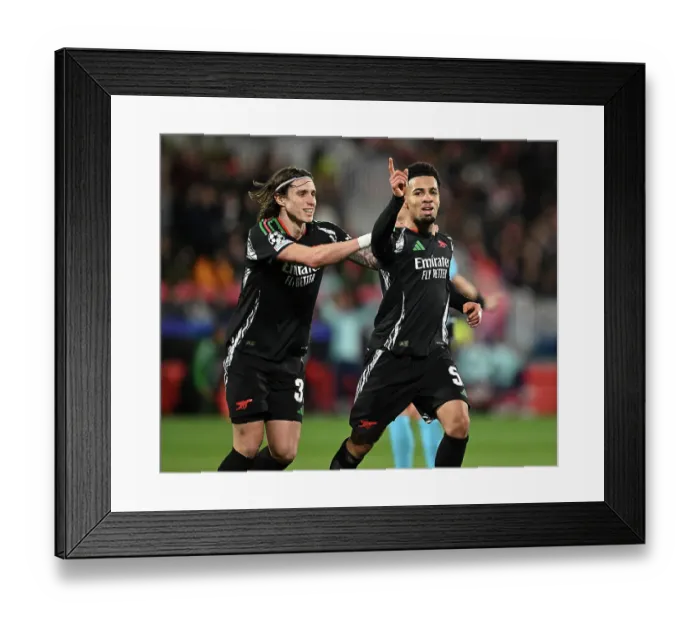 Framed Print : Girona FC v Arsenal FC - UEFA Champions League 2024 / 25 League Phase MD8