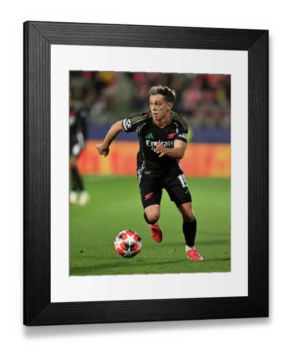Framed Print : Girona FC v Arsenal FC - UEFA Champions League 2024 / 25 League Phase MD8