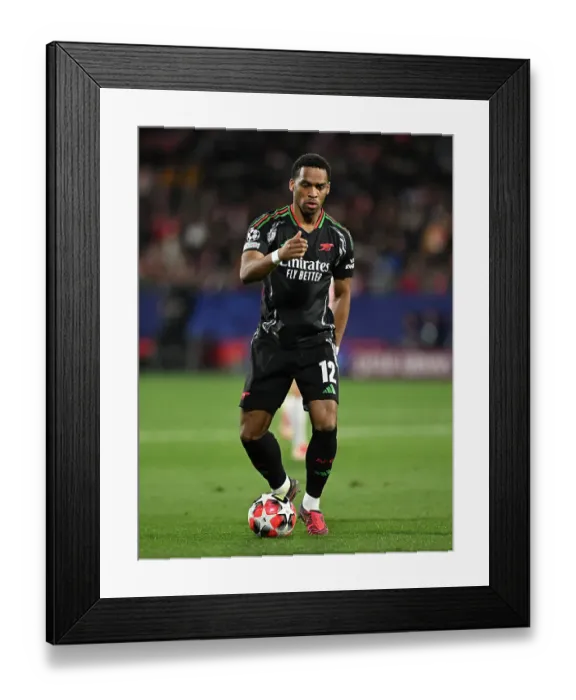 Framed Print : Girona FC v Arsenal FC - UEFA Champions League 2024 / 25 League Phase MD8
