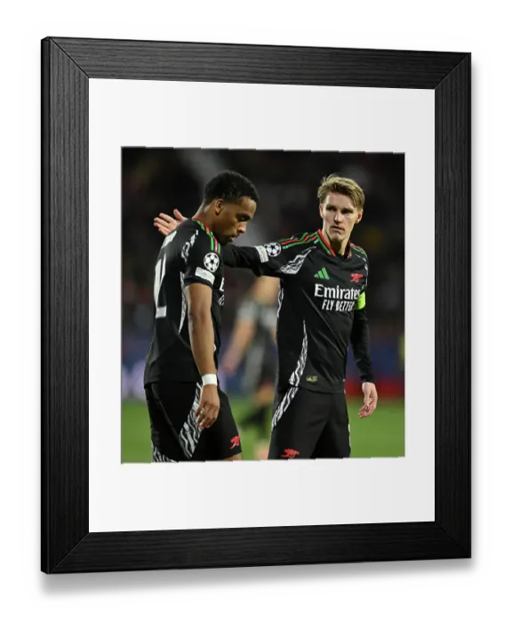 Framed Print : Girona FC v Arsenal FC - UEFA Champions League 2024 / 25 League Phase MD8 Framed Print : Girona FC v Arsenal FC - UEFA Champions League 2024 / 25 League Phase MD8