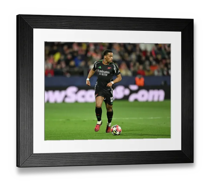 Framed Print : Girona FC v Arsenal FC - UEFA Champions League 2024 / 25 League Phase MD8