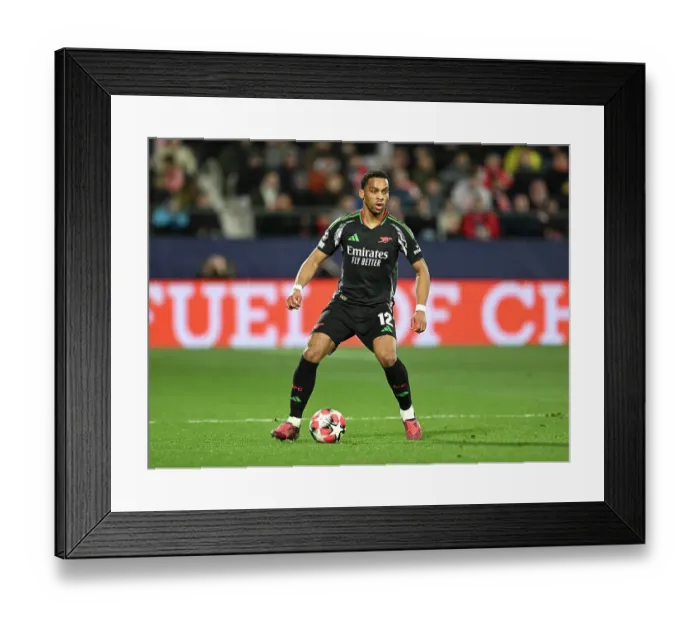 Framed Print : Girona FC v Arsenal FC - UEFA Champions League 2024 / 25 League Phase MD8