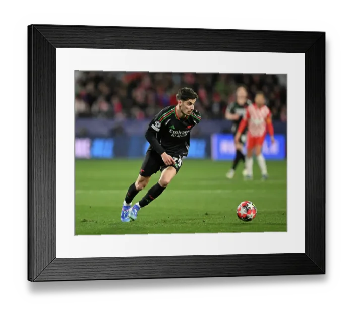 Framed Print : Girona FC v Arsenal FC - UEFA Champions League 2024 / 25 League Phase MD8 Framed Print : Girona FC v Arsenal FC - UEFA Champions League 2024 / 25 League Phase MD8