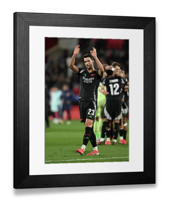 Framed Print : Girona FC v Arsenal FC - UEFA Champions League 2024 / 25 League Phase MD8