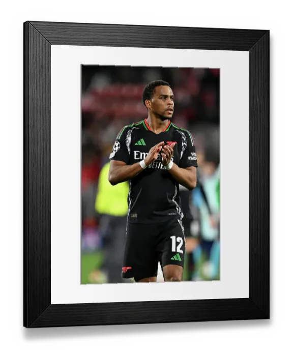Framed Print : Girona FC v Arsenal FC - UEFA Champions League 2024 / 25 League Phase MD8