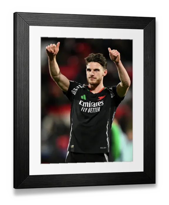 Framed Print : Girona FC v Arsenal FC - UEFA Champions League 2024 / 25 League Phase MD8