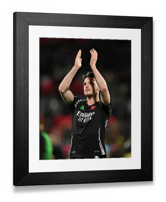 Framed Print : Girona FC v Arsenal FC - UEFA Champions League 2024 / 25 League Phase MD8