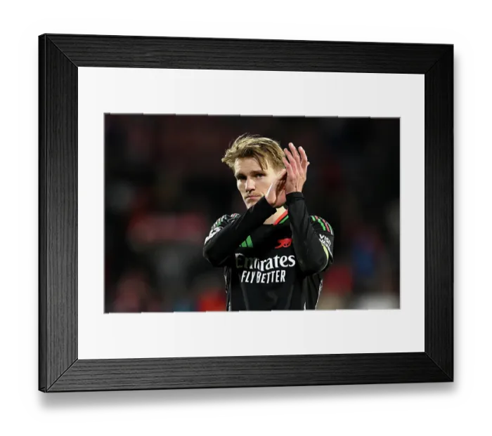 Framed Print : Girona FC v Arsenal FC - UEFA Champions League 2024 / 25 League Phase MD8