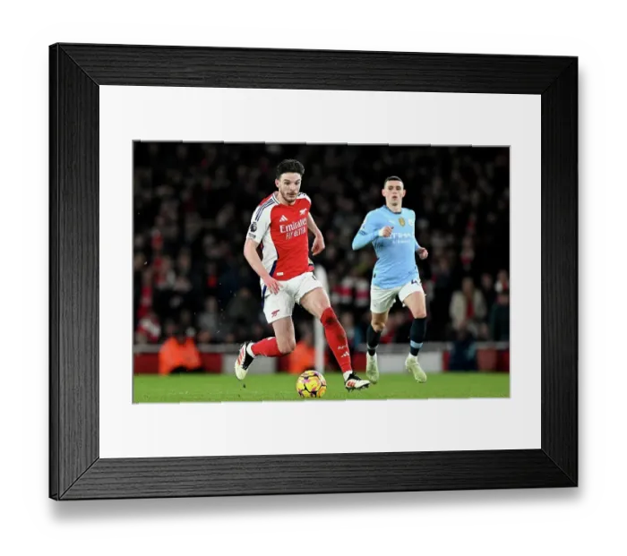 Framed Print : Arsenal FC v Manchester City FC - Premier League
