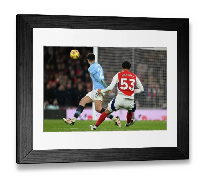 Framed Print : Arsenal FC v Manchester City FC - Premier League Framed Print : Arsenal FC v Manchester City FC - Premier League