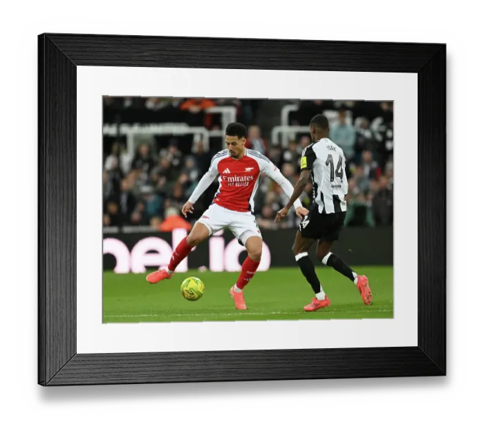 Framed Print : Newcastle United v Arsenal - Carabao Cup Semi Final Second Leg