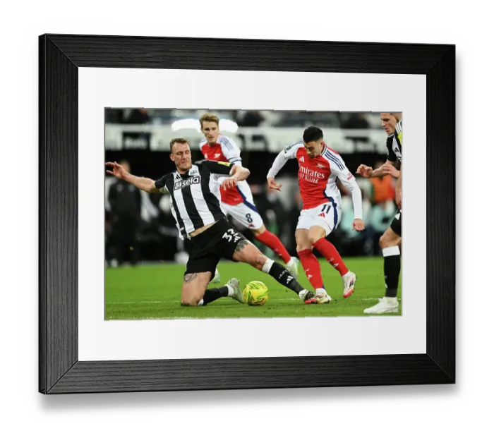 Framed Print : Newcastle United v Arsenal - Carabao Cup Semi Final Second Leg