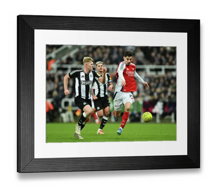Framed Print : Newcastle United v Arsenal - Carabao Cup Semi Final Second Leg