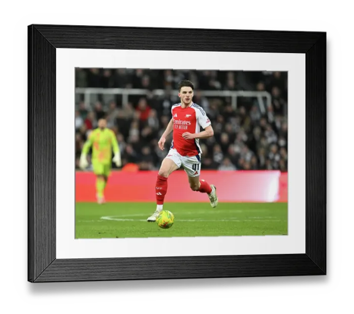 Framed Print : Newcastle United v Arsenal - Carabao Cup Semi Final Second Leg