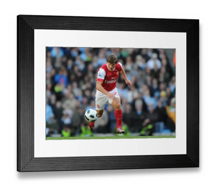 Framed Print : Andrey Arshavin (Arsenal). Manchester City 0: 3 Arsenal, Barclays Premier League Framed Print : Andrey Arshavin (Arsenal). Manchester City 0: 3 Arsenal, Barclays Premier League