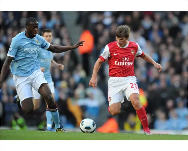 Andrey Arshavin (Arsenal) Yaya Toure (Man City). Manchester City 0: 3 Arsenal