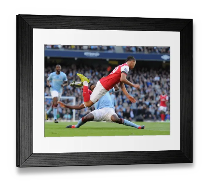 Framed Print : Chamakh Tripped by Dedryck: Manchester City 0-3 Arsenal, Premier League 2010-11 Framed Print : Chamakh Tripped by Dedryck: Manchester City 0-3 Arsenal, Premier League 2010-11