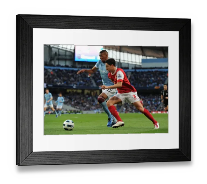 Framed Print : Sami Nasri Shines as Arsenal Crushes Manchester City 3-0 Framed Print : Sami Nasri Shines as Arsenal Crushes Manchester City 3-0